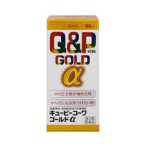 Q&P 큐피 코와 골드 α 90정
