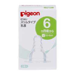 슬림 타입 젖꼭지 6개월 Y 2개