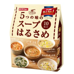 5 가지 맛의 스프 당면 1 세트