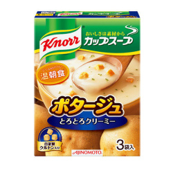 아지노모토 쿠 노르 컵 스프 감자 포타 주 1 상자 (3 봉지)