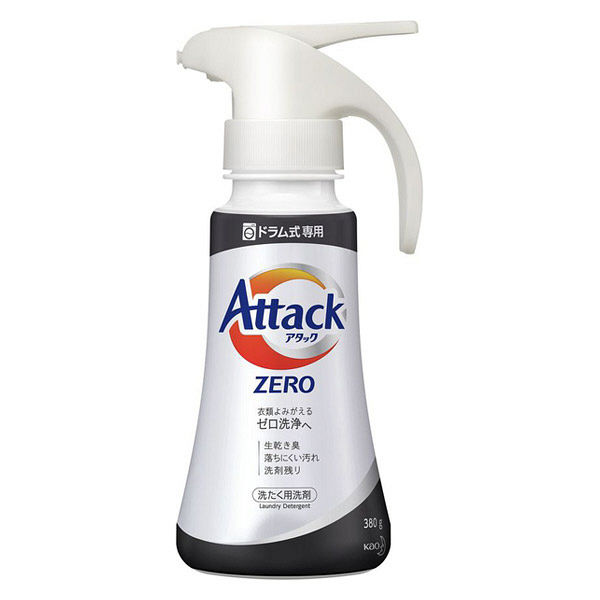 어택 제로 (Attack ZERO) 드럼 전용 원 핸드 타입 본체 380g 1 개 의류 용 세제