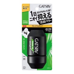 갸스비 (GATSBY) 프리미엄 타입 데오도란트 롤온 아쿠아틱 시트러스 남성 발한 억제제 겨드랑이 땀 대책 60ml