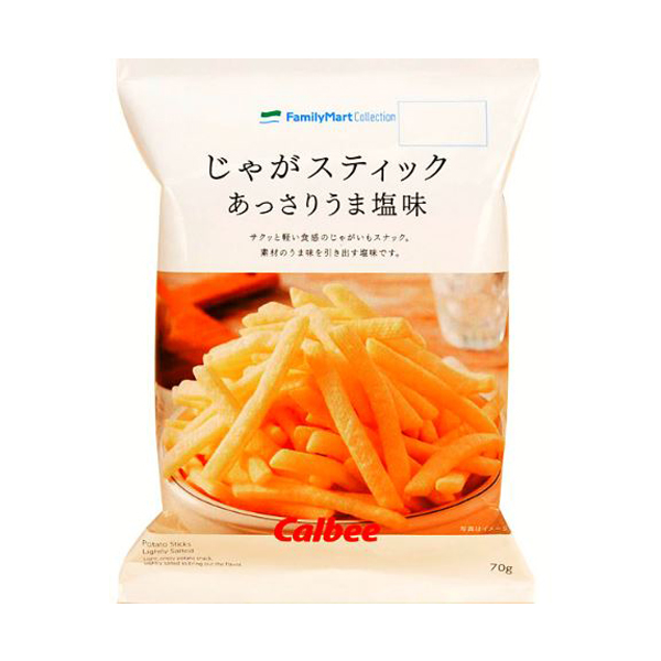 패밀리마트 감자 스틱 담백 짭짤한 맛 70g