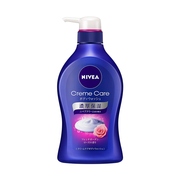 니베아 크림 케어 BW 프렌치 로즈 펌프 480ml
