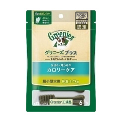 그리니즈 플러스 칼로리케어 양치전용개껌 2~7kg 초소형견용 6개입