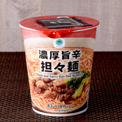 패밀리마트 농후하고 맵고 맛있는 탄탄면 83g