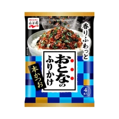 나가타니엔 어른의 후리가케 가다랑어 4봉지