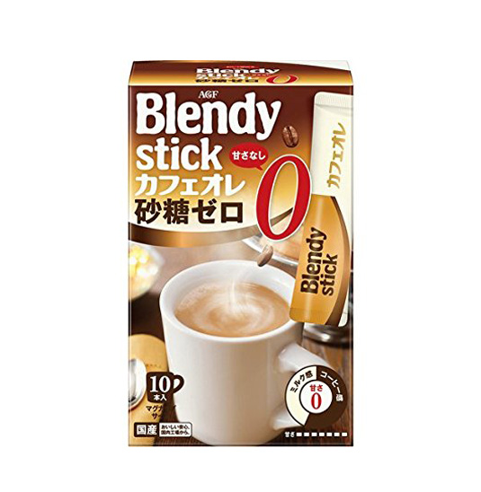 Blendy 블랜디 스틱 카페오레 설탕제로 8개입_인스턴트커피