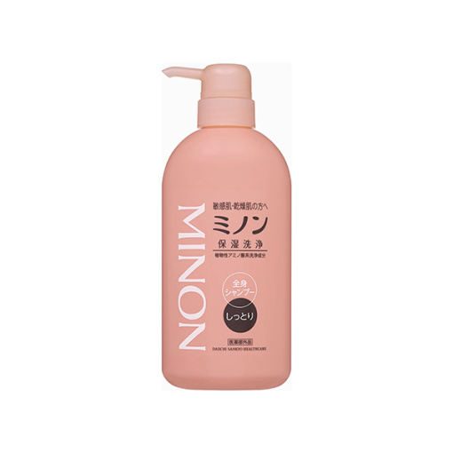 미논 전신 샴푸 촉촉한 타입 450ml