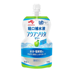 아쿠아소리타젤리사과맛130g