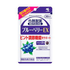 고바야시 제약 기능성 표시 식품 블루 베리 ex60 마리