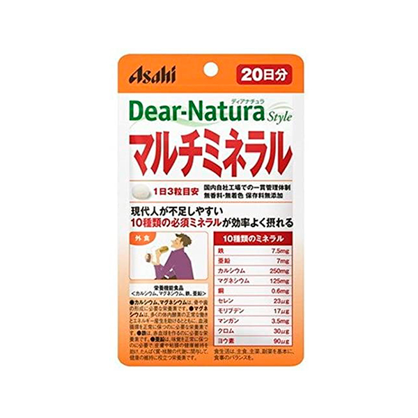 디아나 츄라 스타일 멀티 미네랄 60 마리 20 분