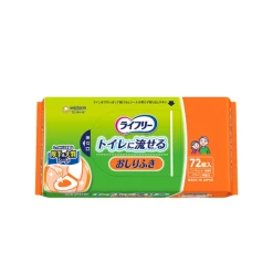 라이프리 물티슈 변기에 내릴 수 있는 72장