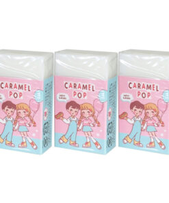 322 카라멜 팝 결정될 군 지우개 retro 3개1세트