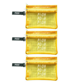 531 디즈니 푸 클리어 필통chara stu 3개1세트