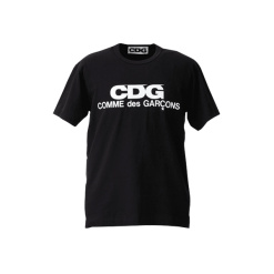 꼼데가르송 반팔티 cdg 로고 남녀공용 면100 티셔츠 일본매장 블랙xxl