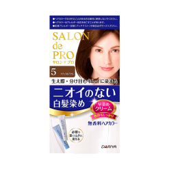 다리야 일본 살롱드프로 염색크림백발용 염색 크림 5내추럴 브라운