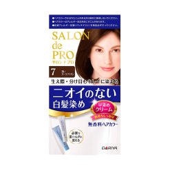 다리야 일본 살롱드프로 염색크림백발용 염색 크림 7깊은 다크 브라운