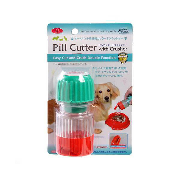 판타지 월드 반려동물용 알약 커터 with 크래셔