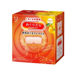 메구리즘 온열 아이마스크 유자향 12매입