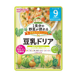 1식분의 야채를 섭취할 수 있는 구구 키친 두유 도리아 100g