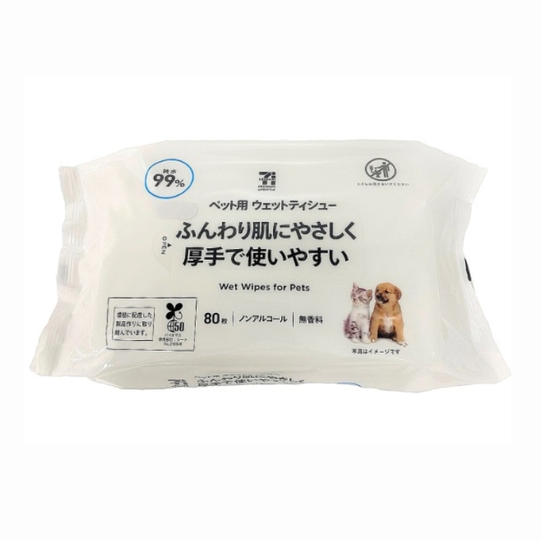 애완동물용 젖은 티슈 80장