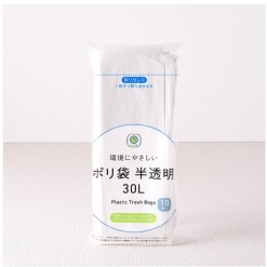 비닐 봉투 반투명 30L 10 장