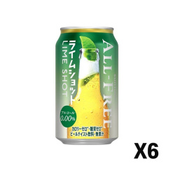 산토리 올프리 라임샷 논알콜맥주 1개(350ml) X  6개 세트