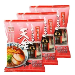 후지와라제면 라멘야 텐킨 아사히카와 간장 126.0g X 3개 세트