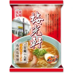 후지와라제면 아사히카와 바이코켄 산포멘 간장맛 108g