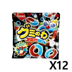 메이지 츄잉껌 구미노와 콜라&소다 X 12세트