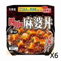 마루미야 컵밥 사천풍 마파덮밥 매운맛 280g X 6세트