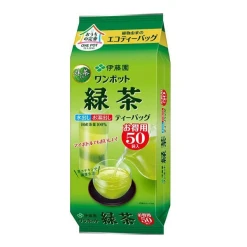 이토엔 원포트 에코 티백 말차를 넣은 녹차 50봉
