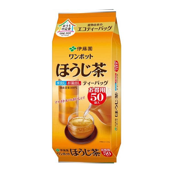 이토엔 원포트 에코 티백 호지차 50봉