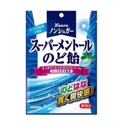 칸로 무설탕 멘톨 목캔디 80g