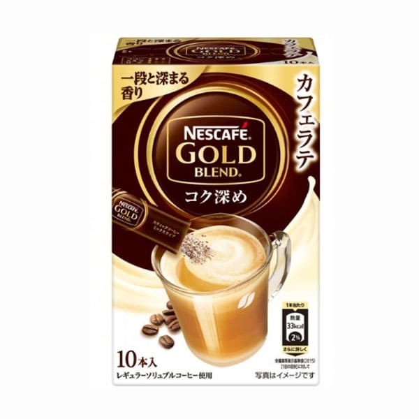 네슬레일본 네스카페 골드 블렌드 진한 맛의 스틱 커피 8P
