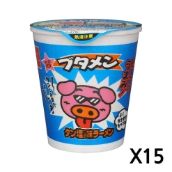 오야츠컴퍼니 부타멘 스낵 우설구이맛 라멘 35g X 15세트
