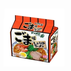 산요식품 삿포로 이치방 참깨맛 라멘 5개팩 505g