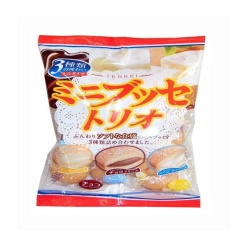 텐케이제과 미니 붓세 트리오 130g