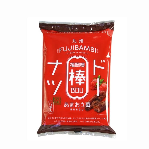 후지밤비 아마오우 딸기 도너츠봉 12개