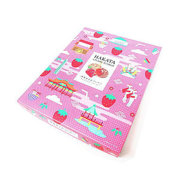 아마오우 딸기 카라멜 견과류 쿠키 20장입