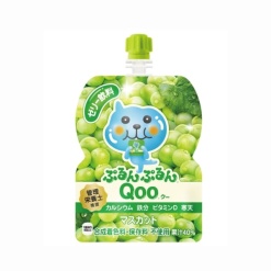 코카콜라 미니메이드 탱글탱글 Qoo 머스캣맛 젤리음료 125g