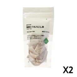 무인양품 곡물차 일본산 옥수수차 28g  2  X 세트