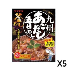 야마모리 큐슈 날치육수 고모쿠메시 210g  5  X 세트