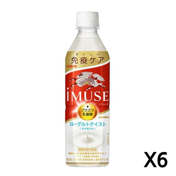 기린 이뮤즈 요구르트맛 500ml PET  6  X 세트