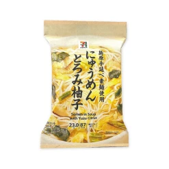 세븐일레븐세븐프리미엄 동결 건조 유멘 토로미유자