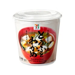세븐일레븐세븐프리미엄 컵된장국 두부와 미역 25g