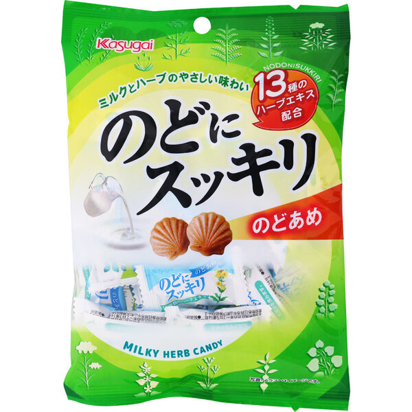 카스가이 노도니 슷키리 목 캔디 125g