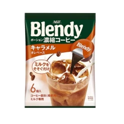 블렌디 포션 농축 커피 카라멜 오레 베이스 6개