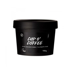 LUSH 러쉬 컵 오브 블랙 페이스 & 바디 마스크 150g